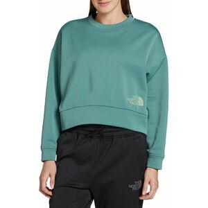 North Face Horizon Performance Fleece Crew Sweatshirt Womens Large Sage Green
